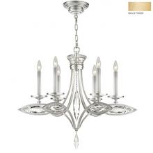 freight is 11.5% 843540-22ST - Marquise 29.25"W Round Chandelier