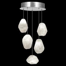 freight is 11.5% 852440-13LD - Natural Inspirations 12"W Round Pendant