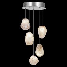 freight is 11.5% 852440-14LD - Natural Inspirations 12"W Round Pendant