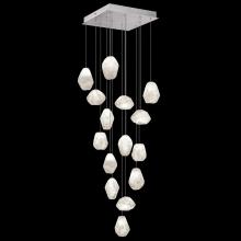 freight is 11.5% 853040-13LD - Natural Inspirations 19"W Square Pendant