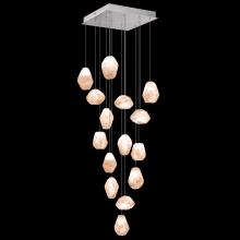 freight is 11.5% 853040-14LD - Natural Inspirations 19"W Square Pendant