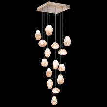 freight is 11.5% 853040-24LD - Natural Inspirations 19"W Square Pendant