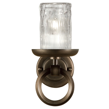 freight is 11.5% 860950ST - Liason 12"H Sconce
