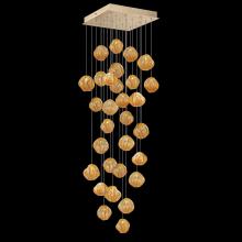 freight is 11.5% 867640-22LD - Vesta 30"W Square Pendant