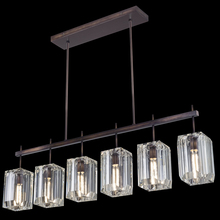 freight is 11.5% 875240ST - Monceau 46.75"W Linear Pendant