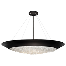 freight is 11.5% 876440-2ST - Arctic Halo 32"W Round Pendant