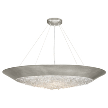 freight is 11.5% 876440ST - Arctic Halo 32"W Round Pendant