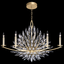 freight is 11.5% 883240-1ST - Lily Buds 48"W Oblong Chandelier
