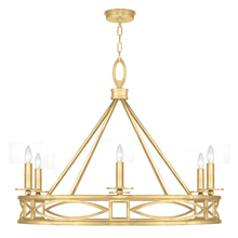 freight is 11.5% 887640-SF3 - Cienfuegos 37.5"W Round Chandelier