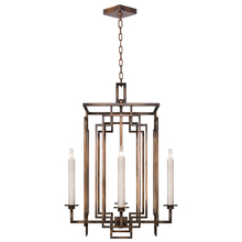 freight is 11.5% 889040-1ST - Cienfuegos 22"W Square Chandelier