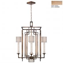 freight is 11.5% 889040-31ST - Cienfuegos 24"W Square Chandelier