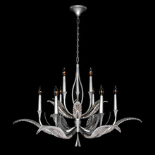 freight is 11.5% 893640-1ST - Plume 45"W Round Chandelier