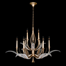 freight is 11.5% 893640-2ST - Plume 45"W Round Chandelier