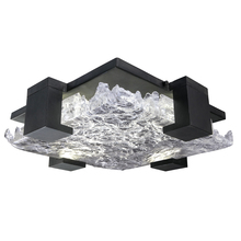 freight is 11.5% 895440-11ST - Terra 16.75"W Square Flush Mount