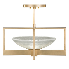 freight is 11.5% 896440-2ST - Delphi 18"W Round Semi-Flush Mount